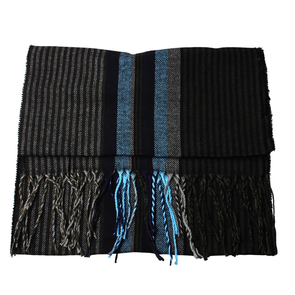 Scarf Blue/Brown A