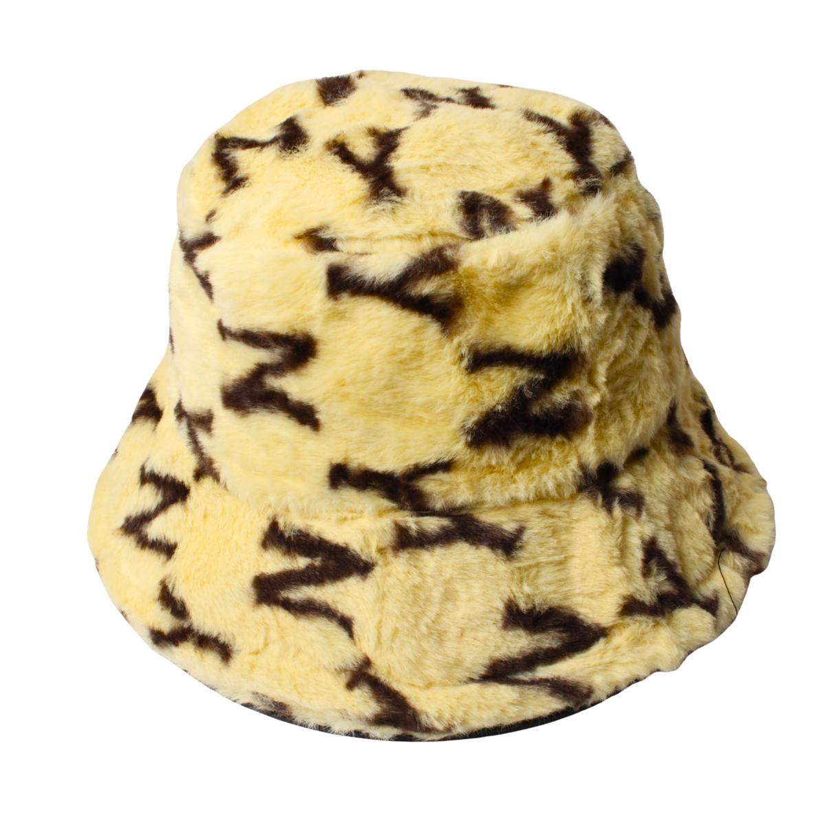 Hat Bucket Fluf Yellow A