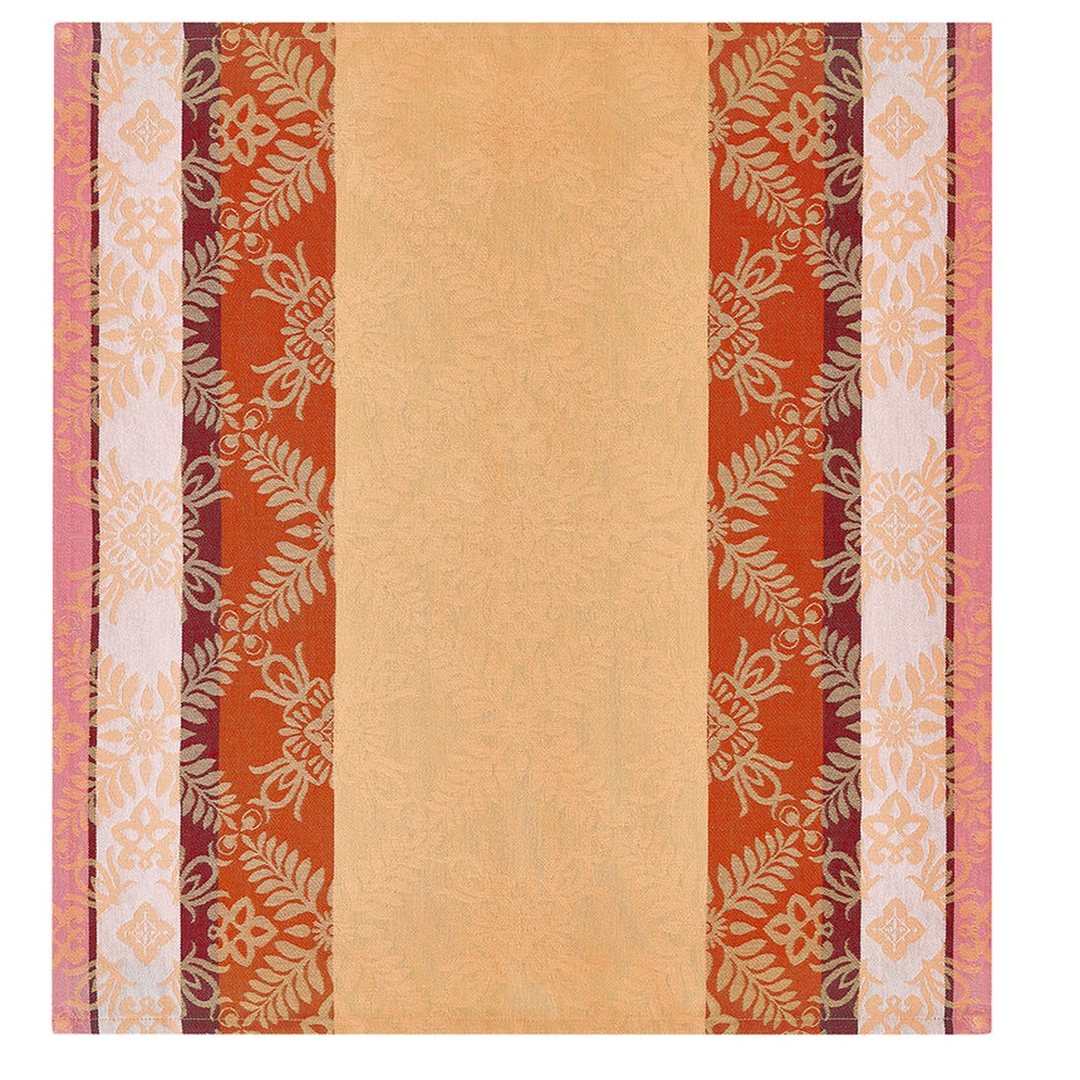 Le Jacquard Franais - Napkins Set of 4 - Mumbai Orange