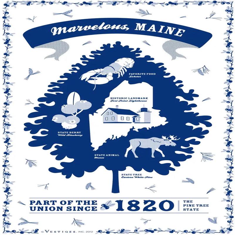 Maine Kitchen Towel