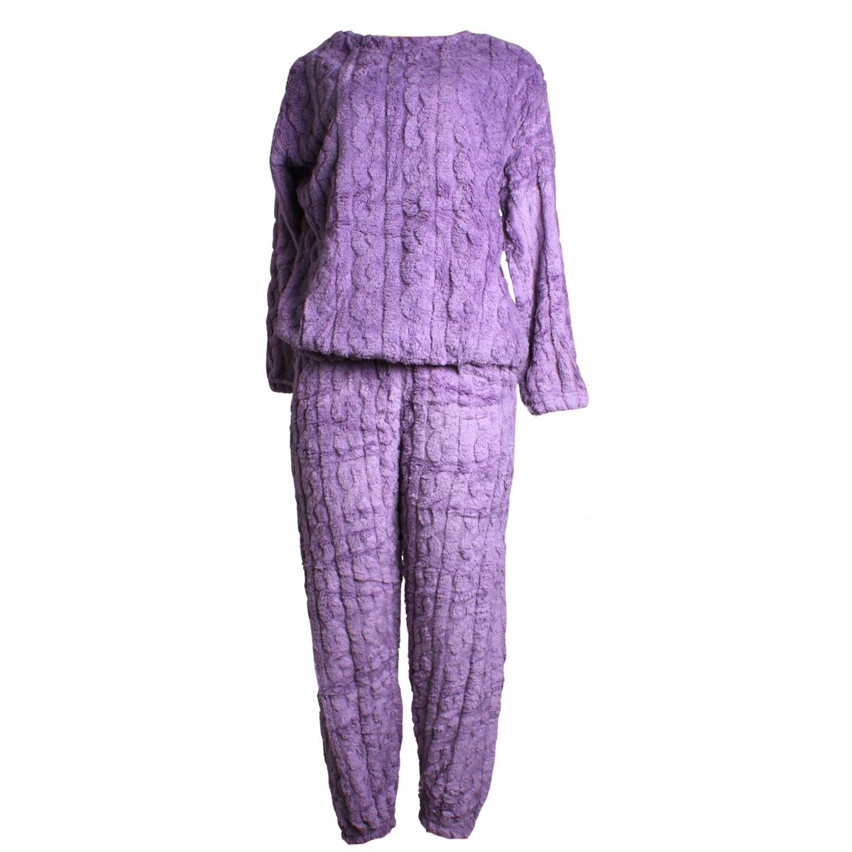 Pajamas 2pce Lrg Purple A
