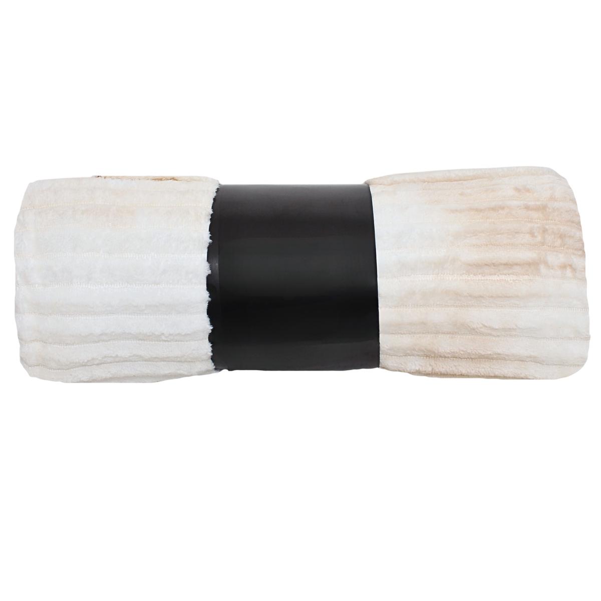 THROWS FLEECE 150X210 CREAM A EACH EACH