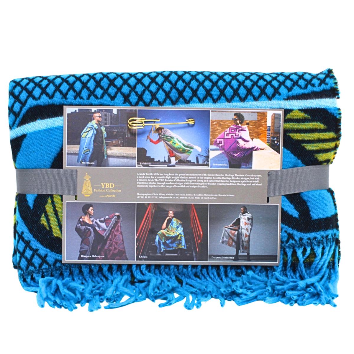 BLANKET BELLA VITA MORITSOANA AQUAMARINE A