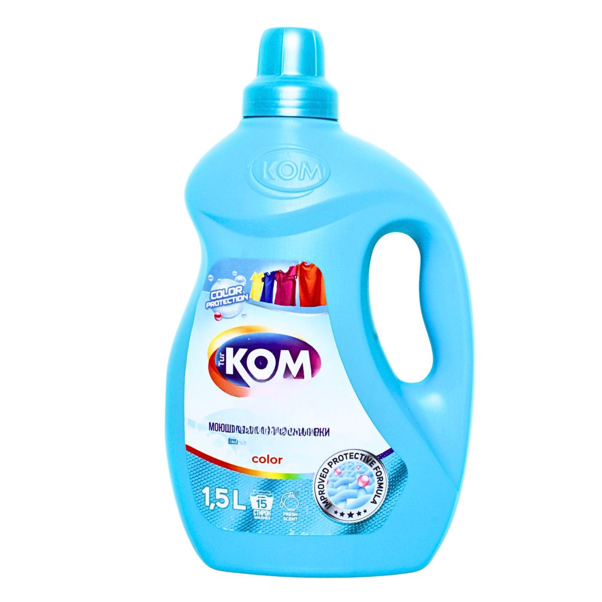 LAUNDRY DETERGENT KOM 1.5LT COLOR