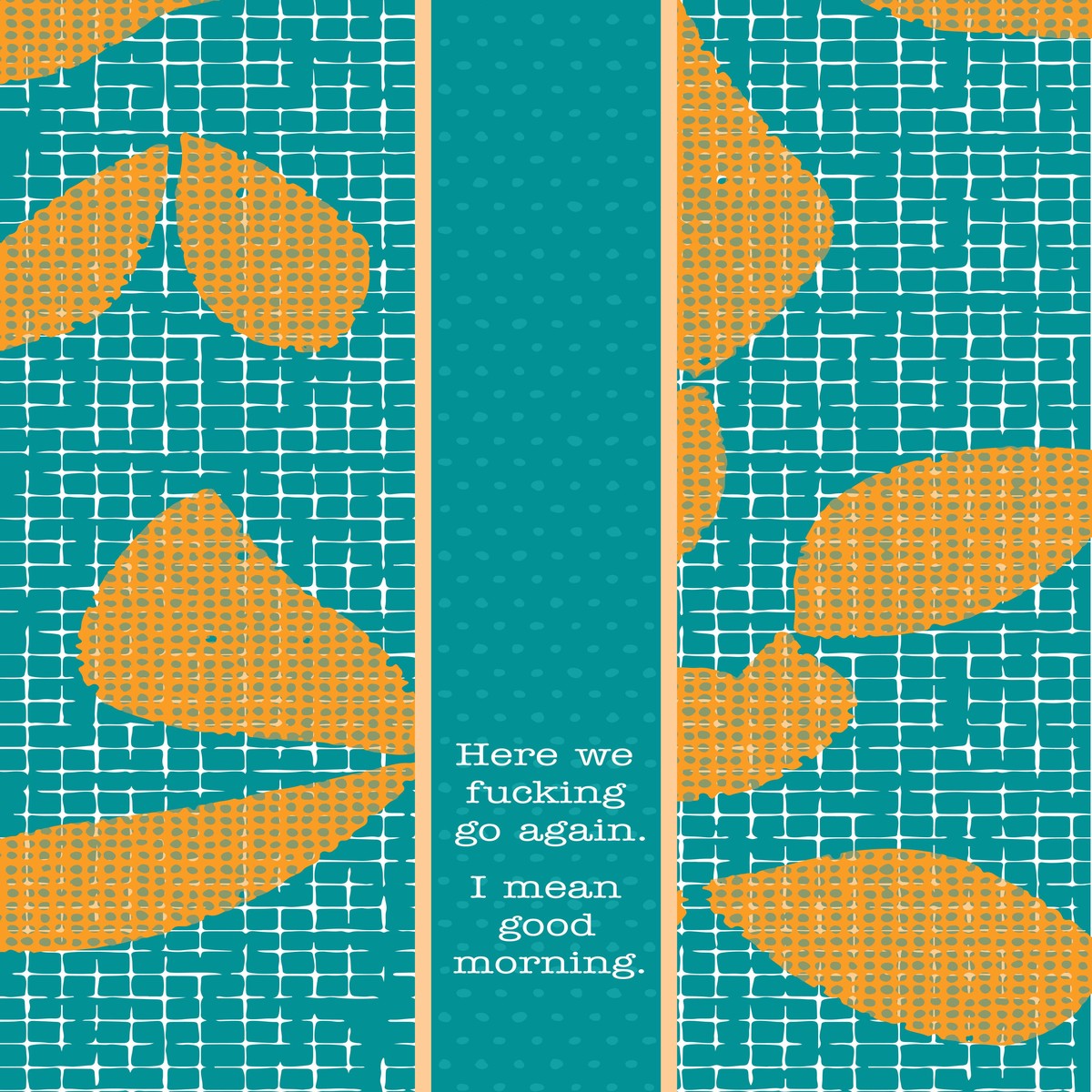 TOWEL Good Morning | Funny Dish Towel Gift | Kitchen Decor