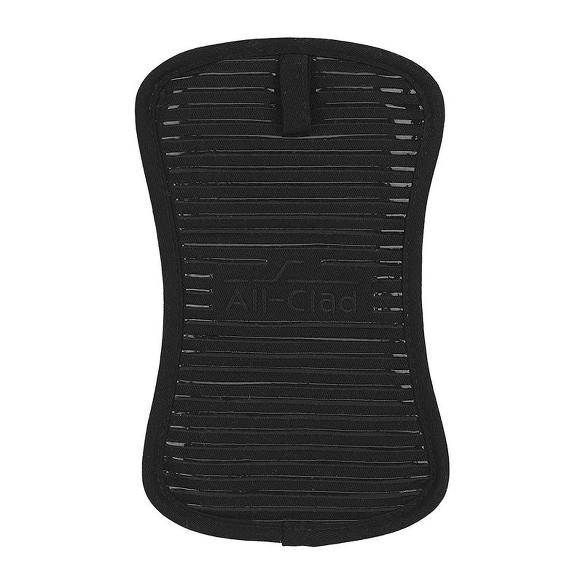 All-Clad  Silicone Treated Pot Holder  Black