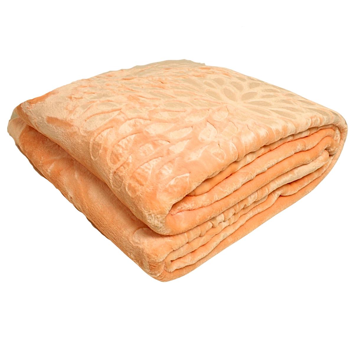 Blanket Mink Orchid Peach Kng