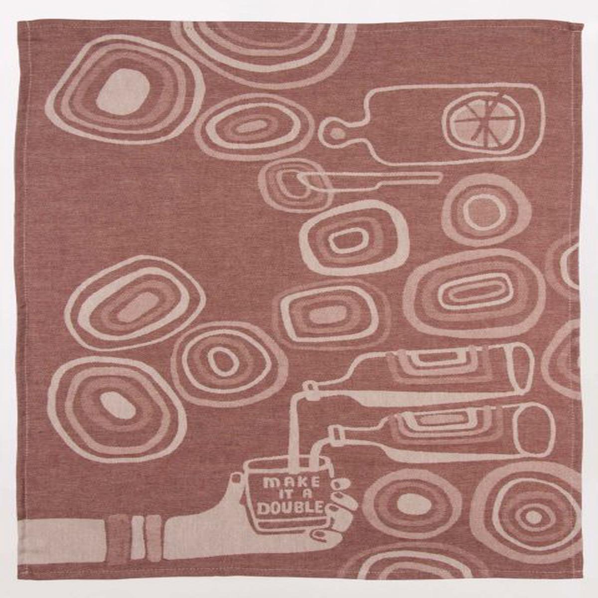 Blue Q - Woven Dish Towel - Make It A Double