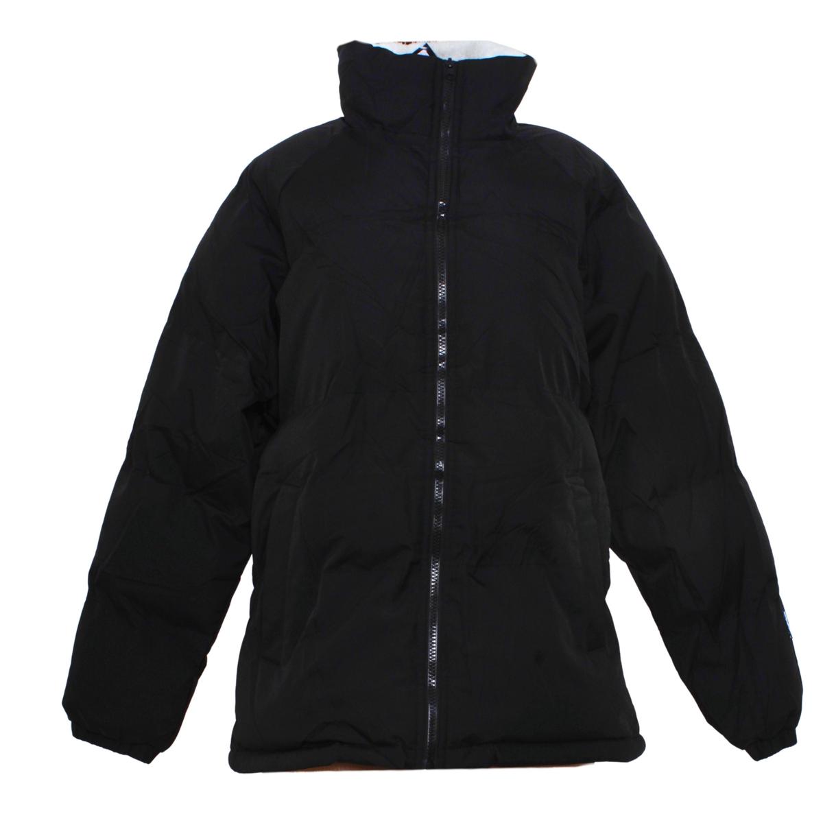 Long Jacket Fur Black A