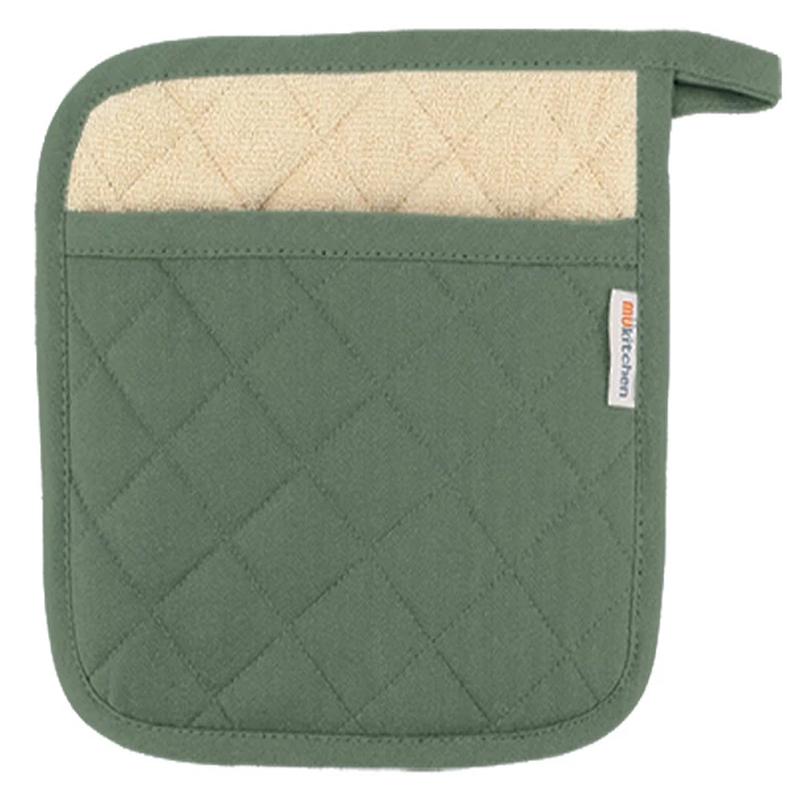MU Kitchen - Potholder- Hedge Green