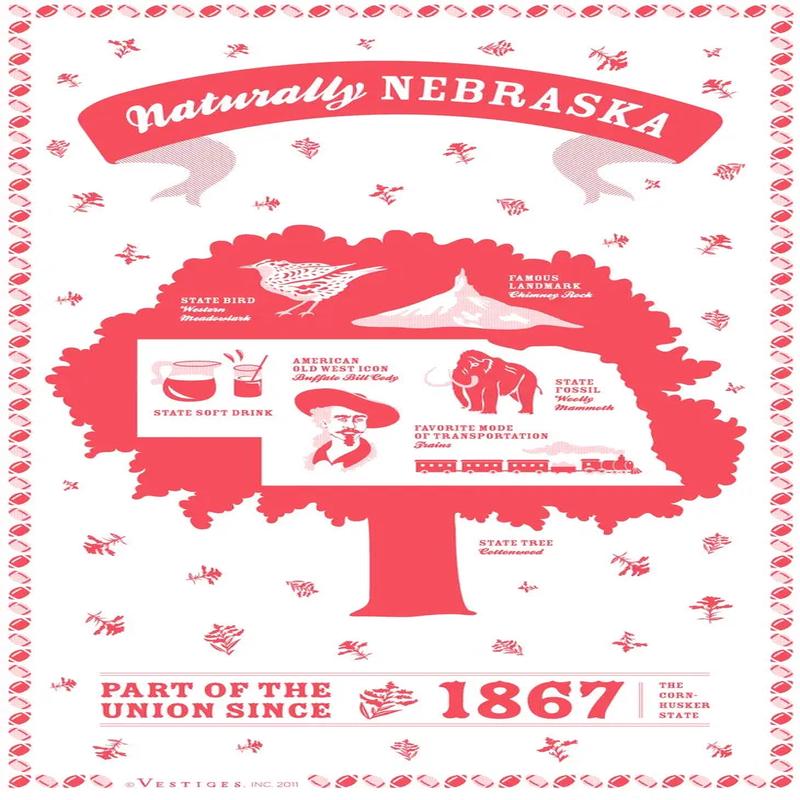 Nebraska Kitchen Towel