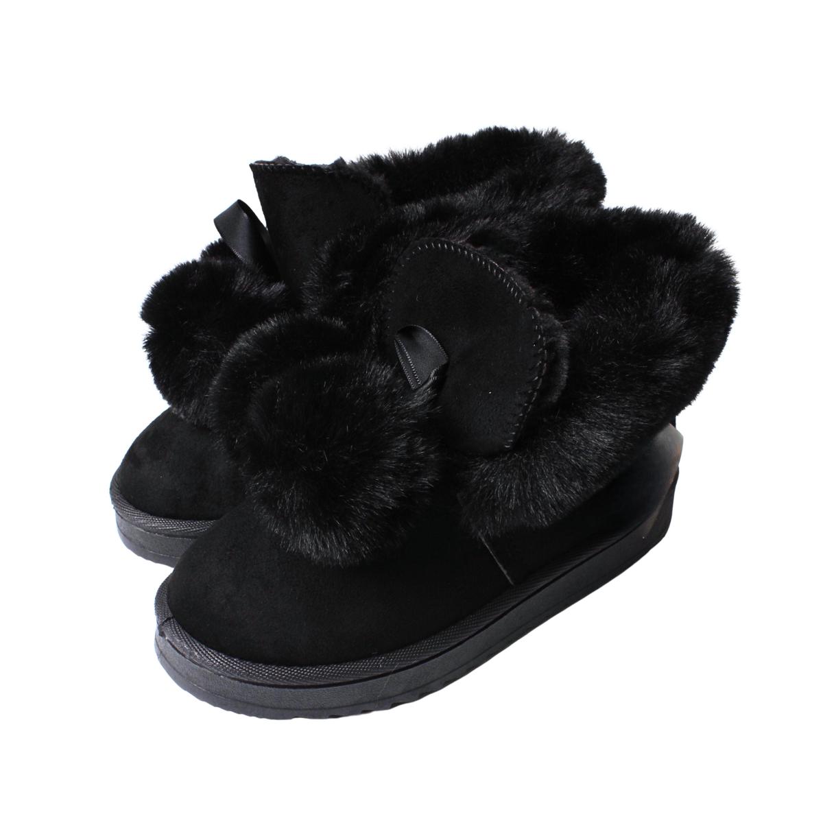 Slipper Boots Fluffy Assorted A