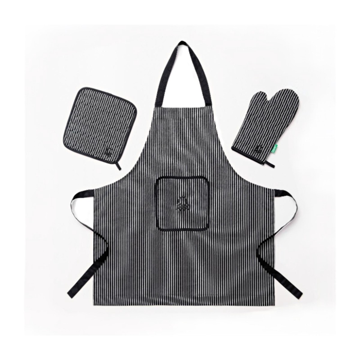 APRON 75X85CM 100% COTTON 190GSM B&W EDITION