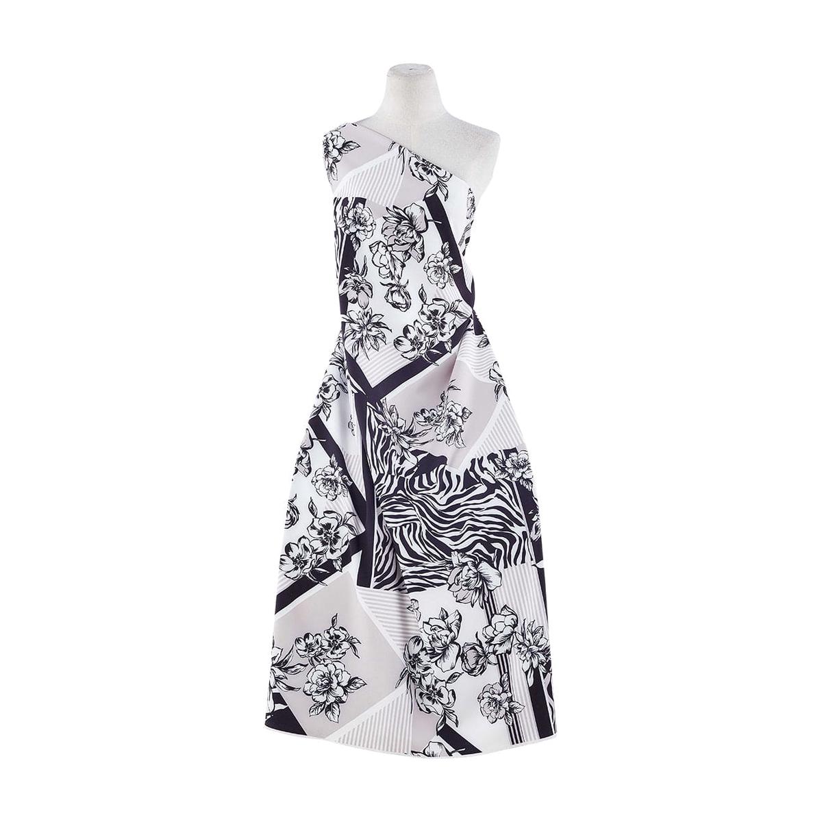 QUINN MIXED PRINT FOUR WAY STRETCH TWILL | 25578-G26DP