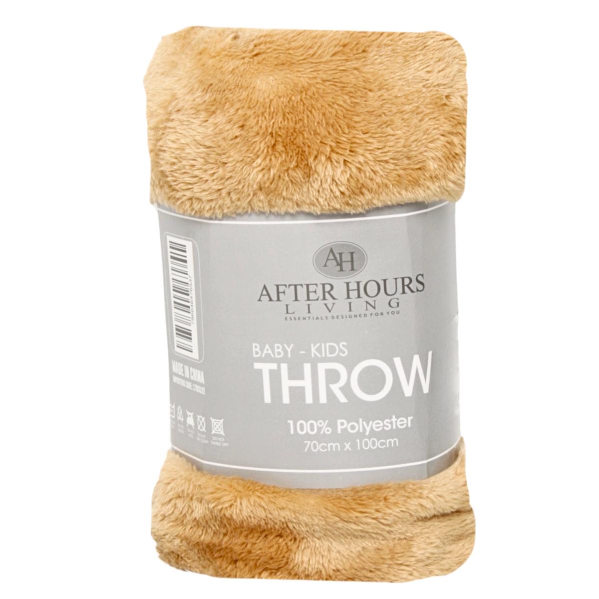 THROW BABY BEIGE A