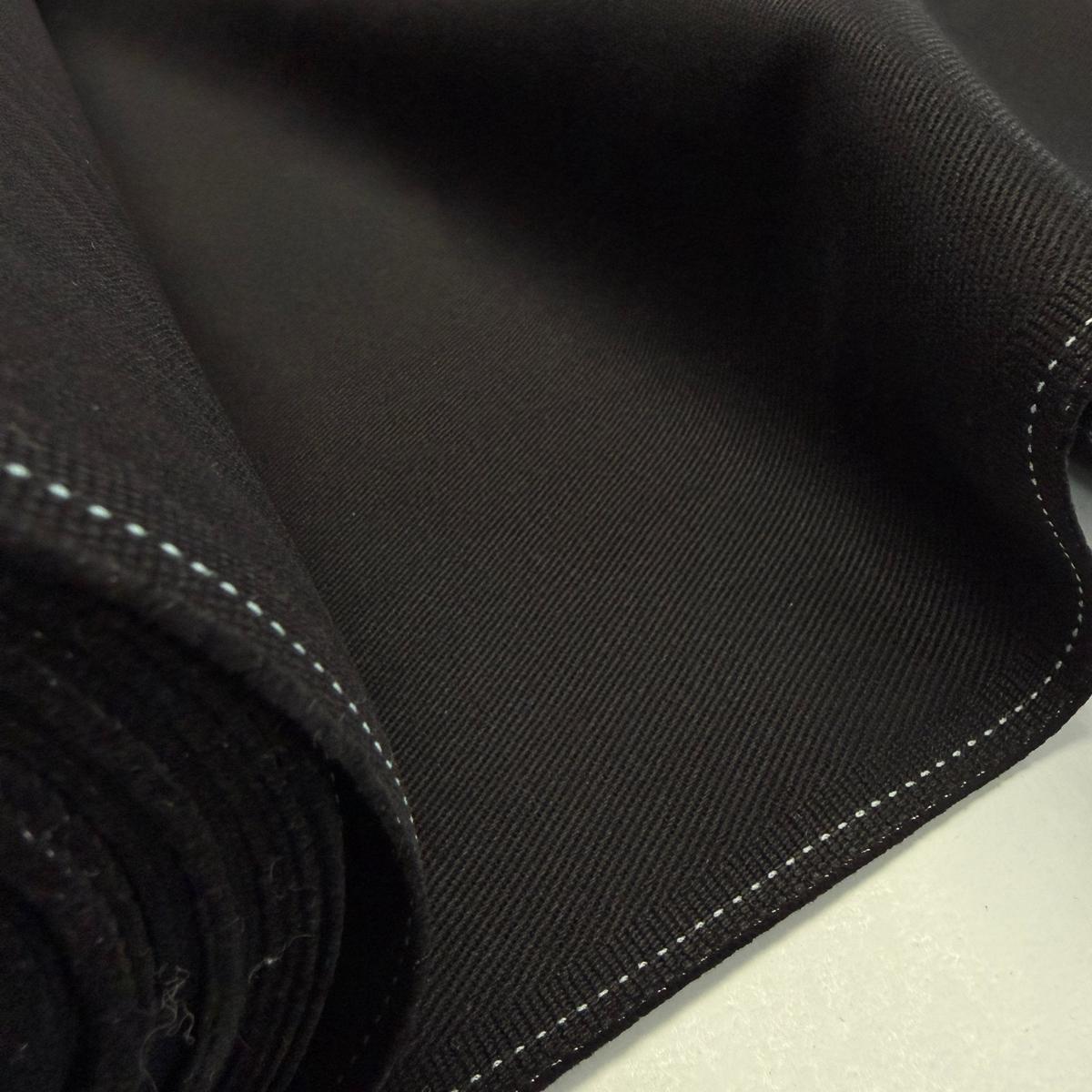 Cotton + Tencel Twill - Black