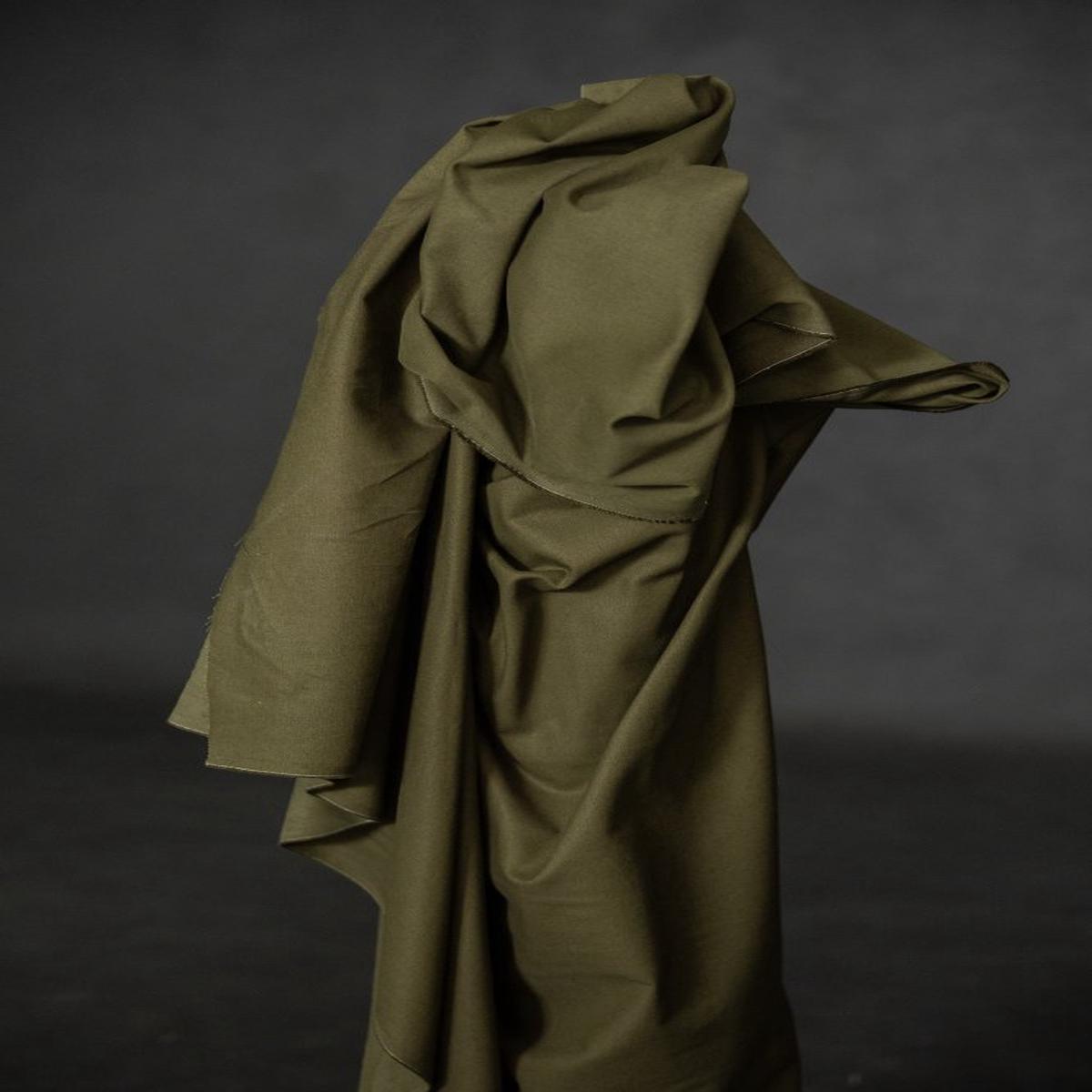 12oz Organic Cotton Sanded Twill - Seren Green - Merchant & Mills