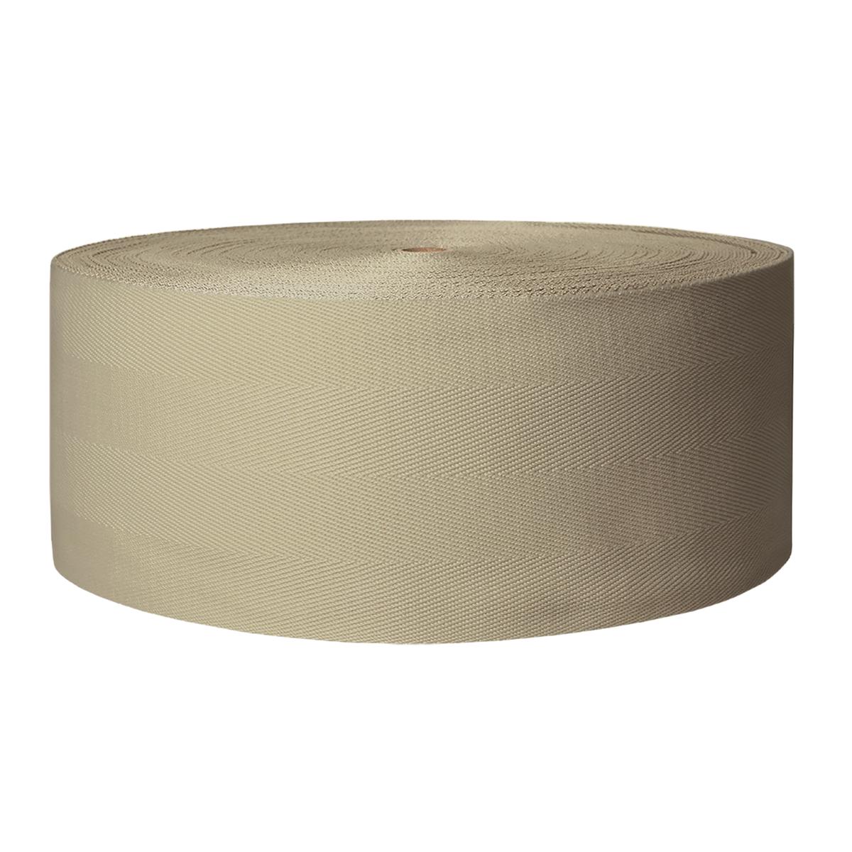 Polyester herringbone Linen border tape