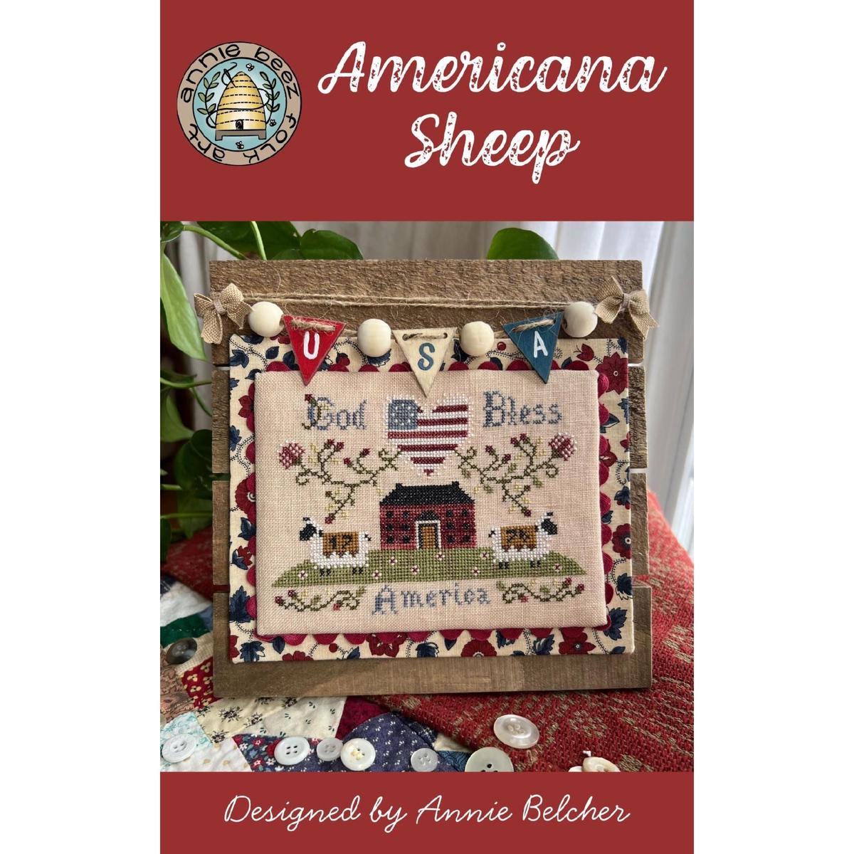 Annie Beez Folk Art | Americana Sheep MARKET 2026