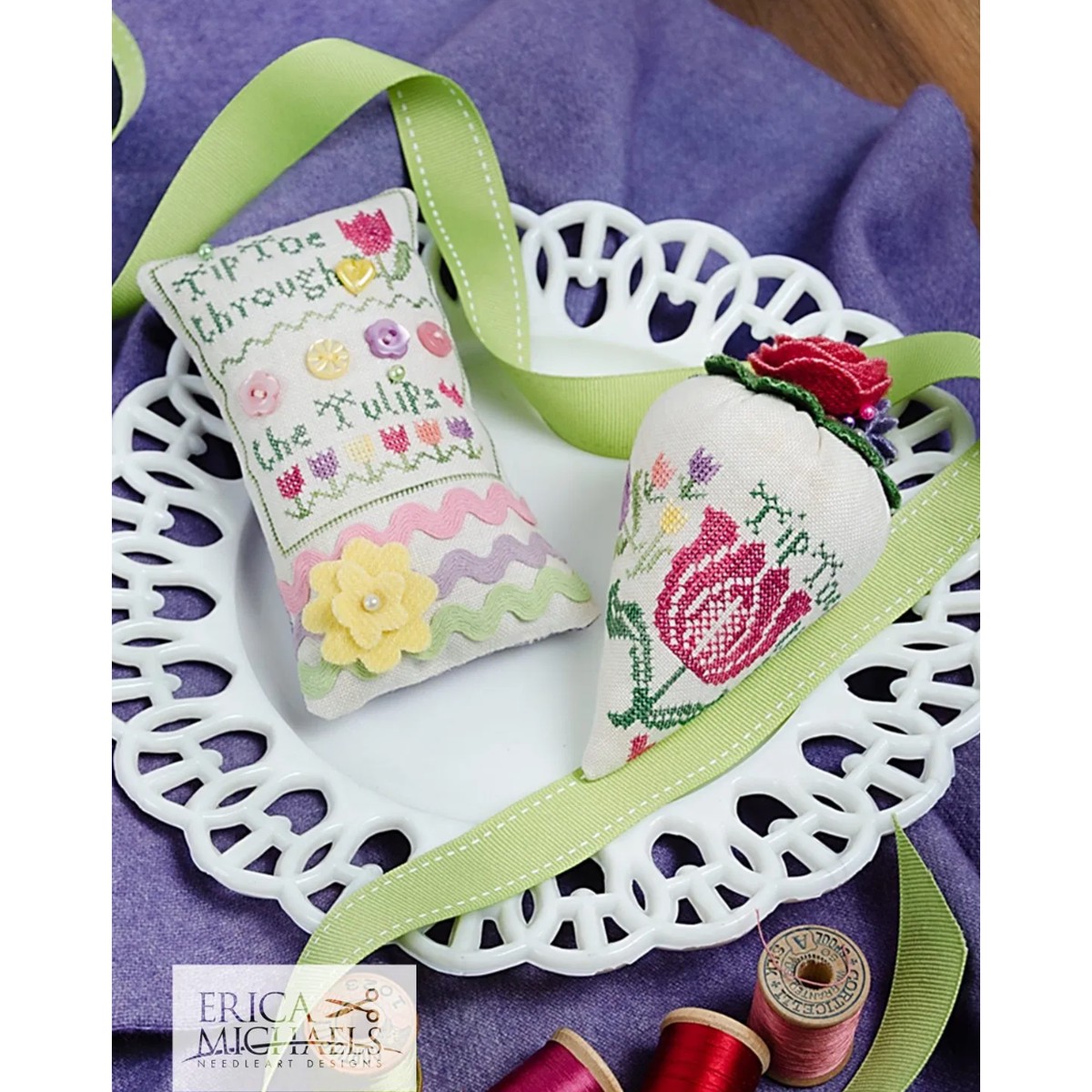 Erica Michaels ~ Tiptoe Through the Tulips Pattern