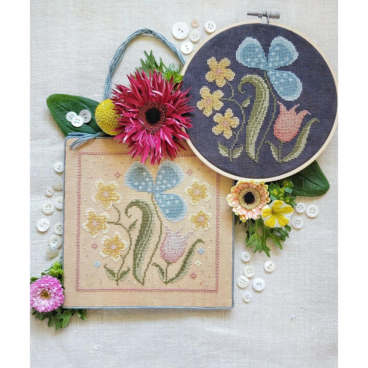 Hello from Liz Mathews ~ Wildflowers Pattern
