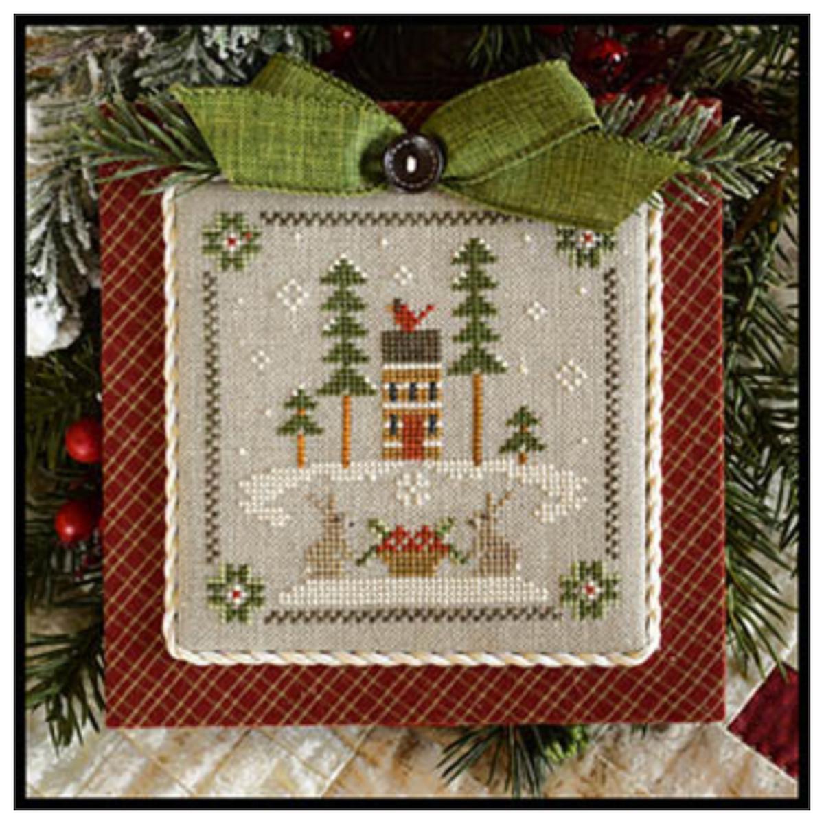 Little House Needleworks | Log Cabin Christmas No. 2 - Bunnies