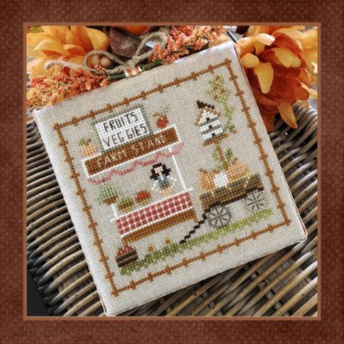Little House Needleworks | Fall On The Farm Series Fall On The Farm Series ~ Farm Fresh Pattern 1