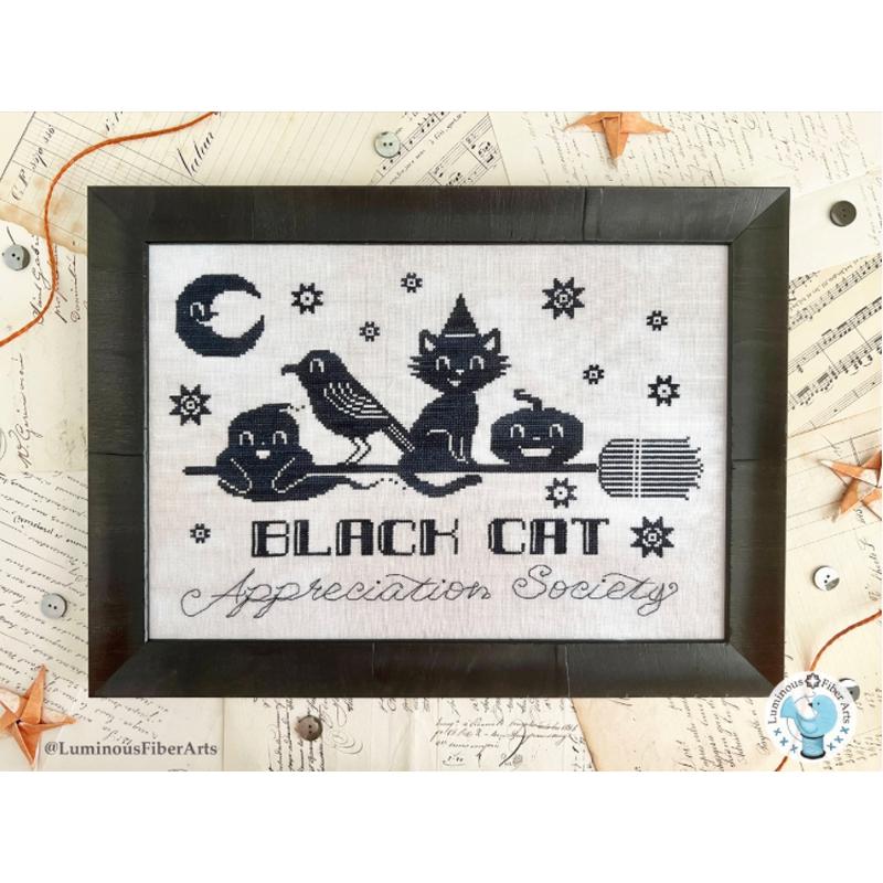 Luminous Fiber Arts | Black Cat Appreciation Society