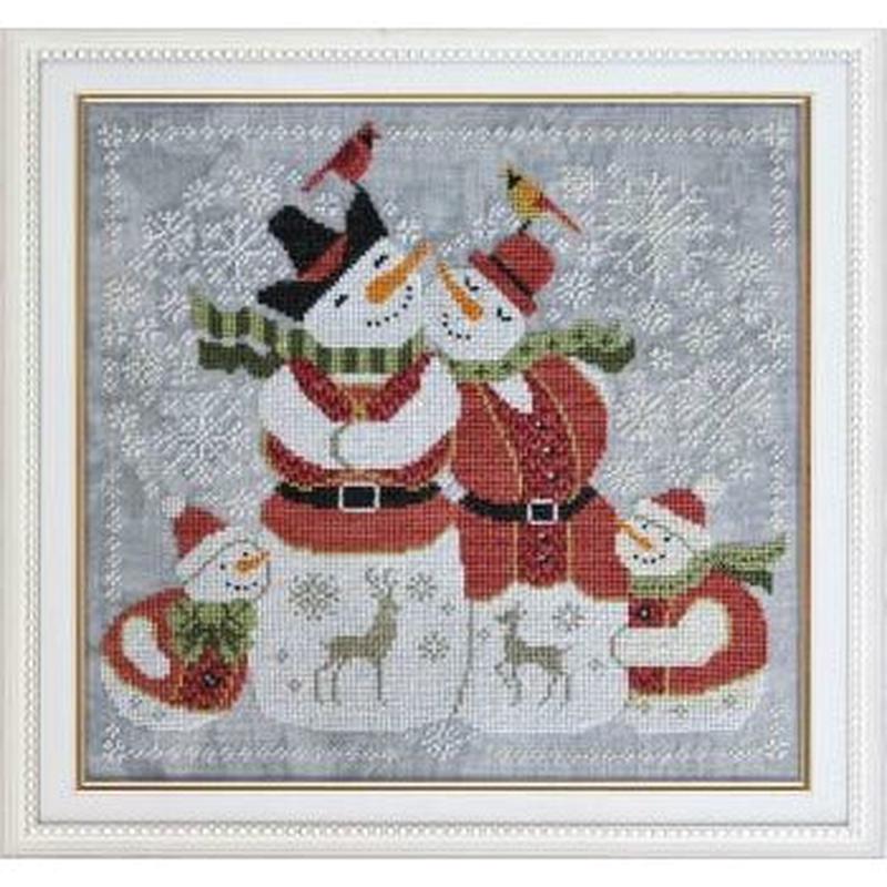 Cottage Garden Samplings ~ Snow in Love Pattern