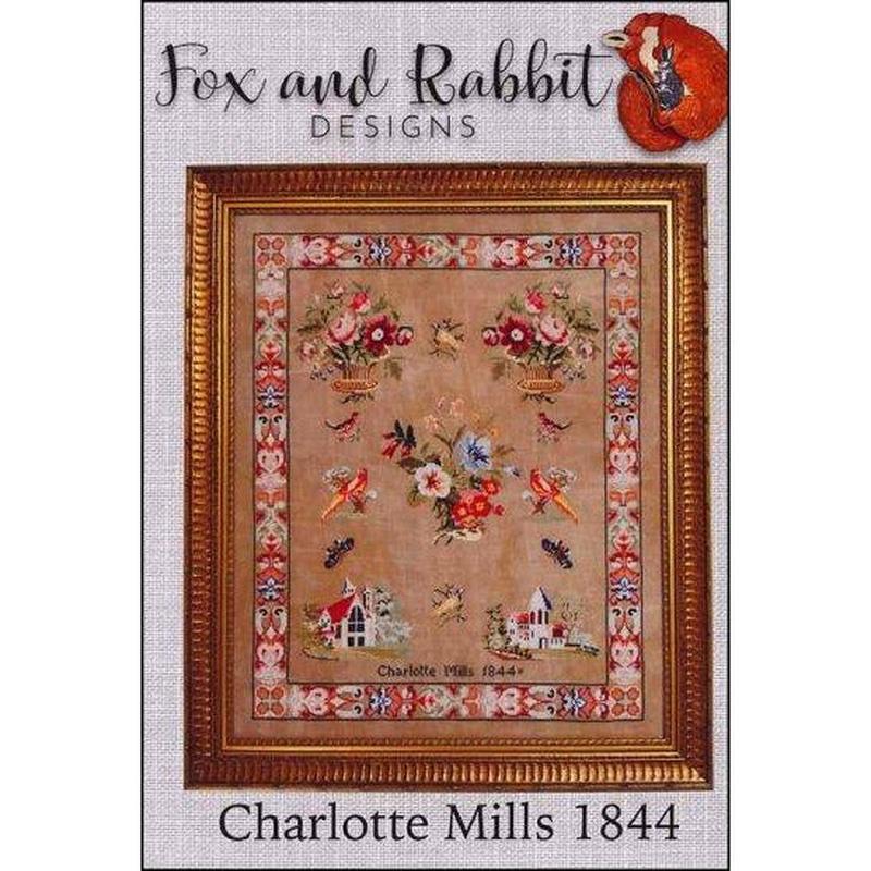 Fox & Rabbit | Charlotte Mills 1844 Pattern