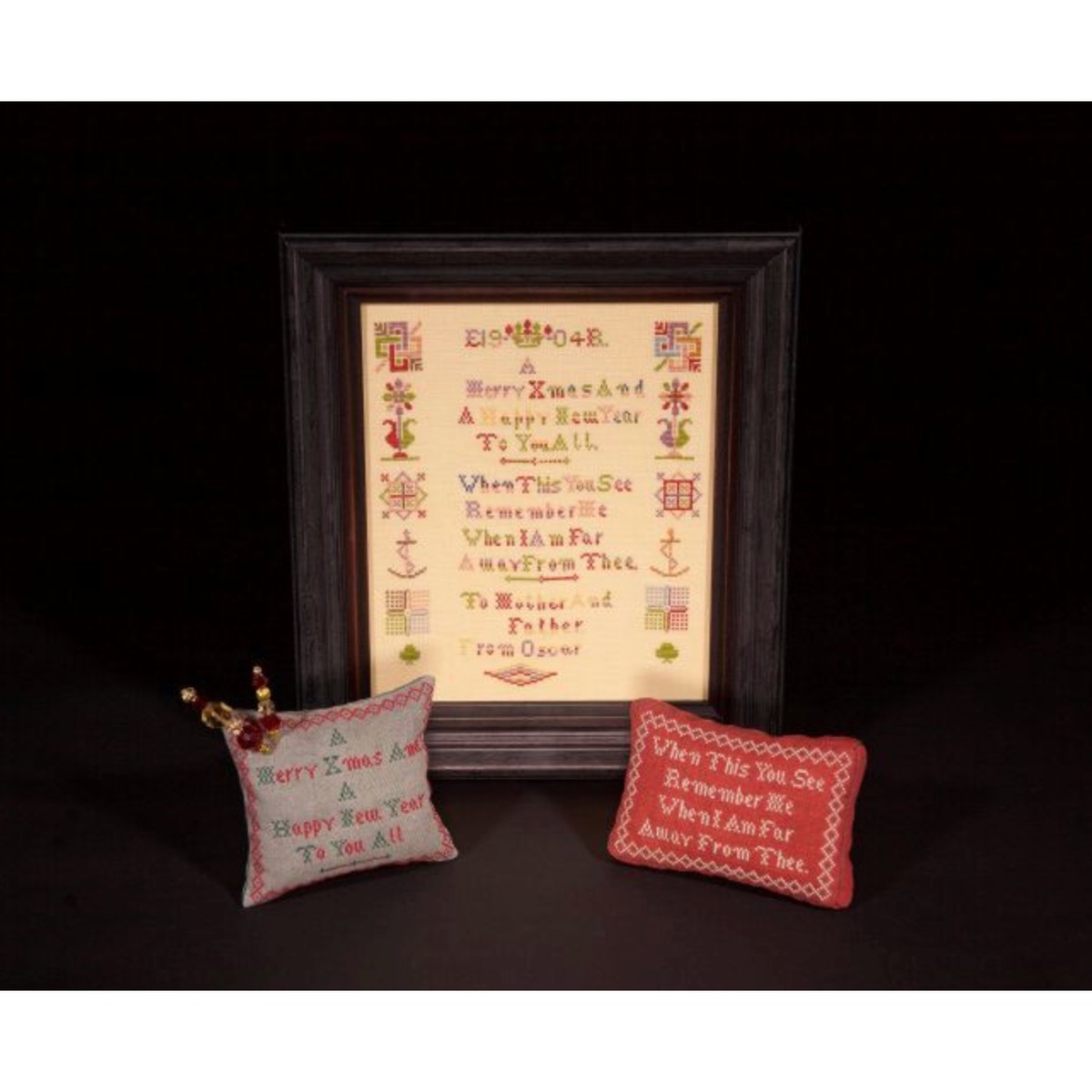 Hands Across The Sea ~ The Needlework of Oscar Topsfield Sampler Pattern Booklet