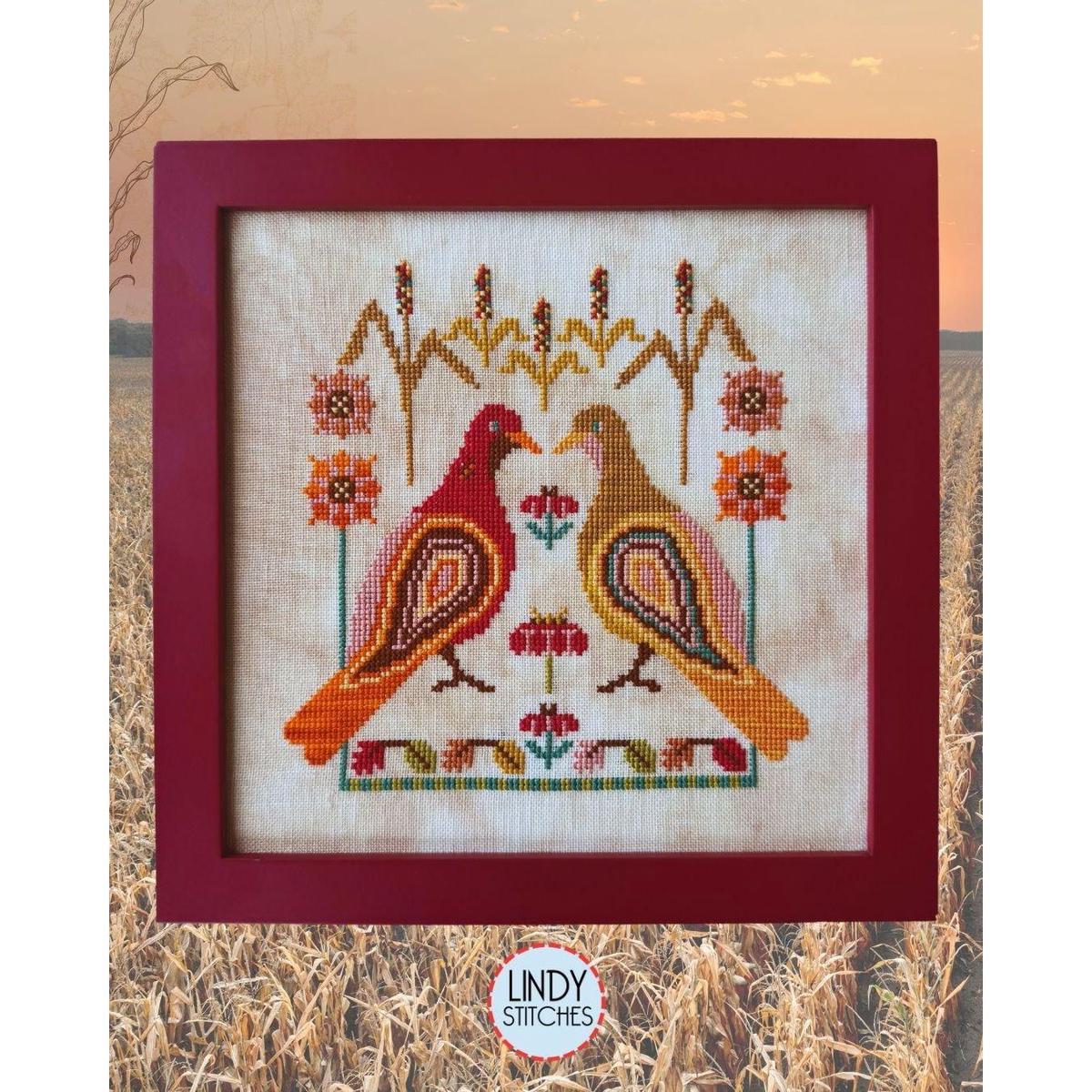 Lindy Stitches | Pigeons in the Corn