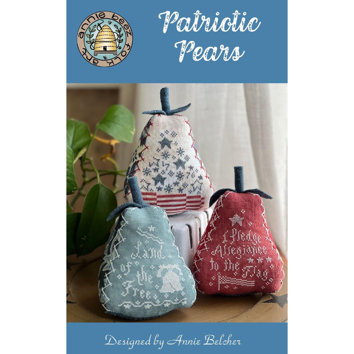 Annie Beez Folk Art | Patriotic Pears MARKET 2026