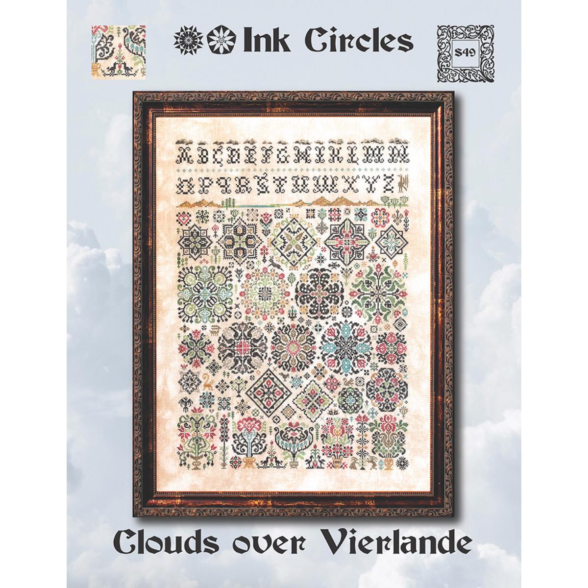 Ink Circles | Clouds over Vierlande Pattern