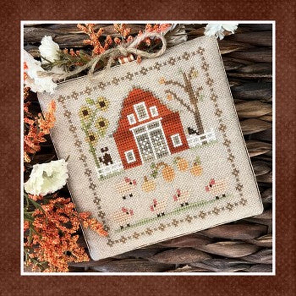 Little House Needleworks | Fall On The Farm Series ~ This Little Piggy Pattern 8