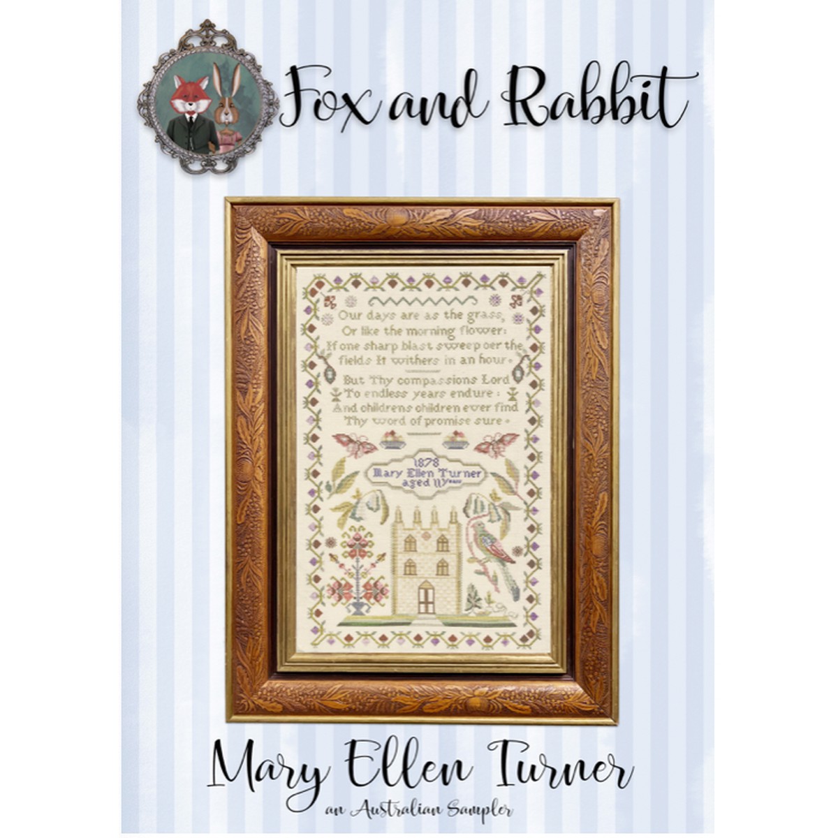 Fox & Rabbit | Mary Ellen Turner Sampler Pattern