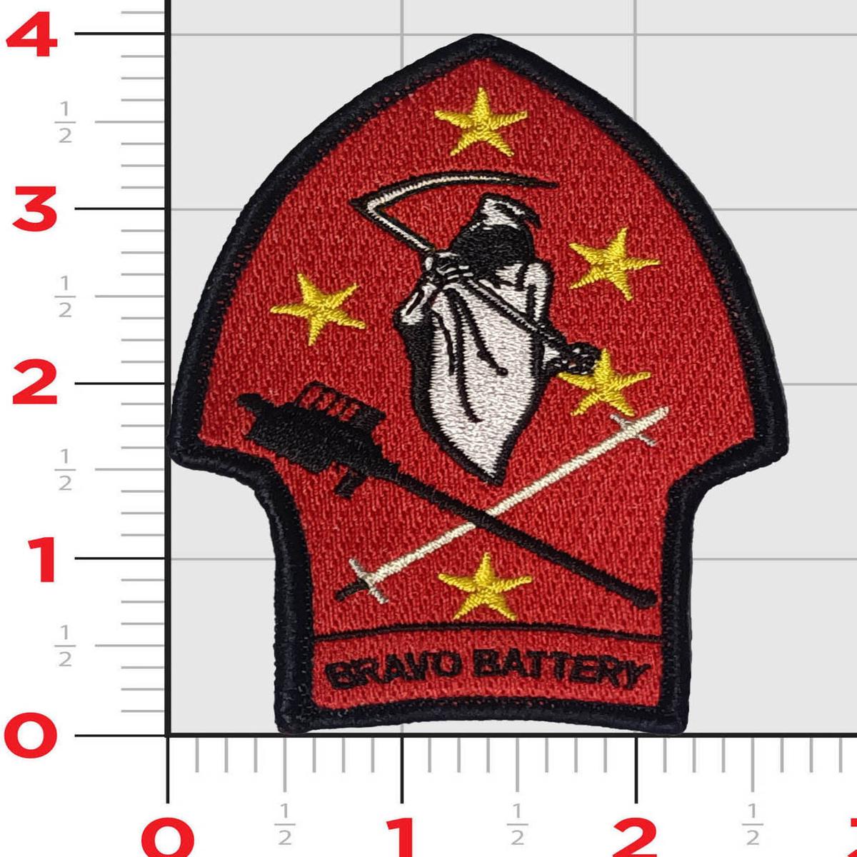 Official Bravo Battery 2nd LAAD Bn Patch