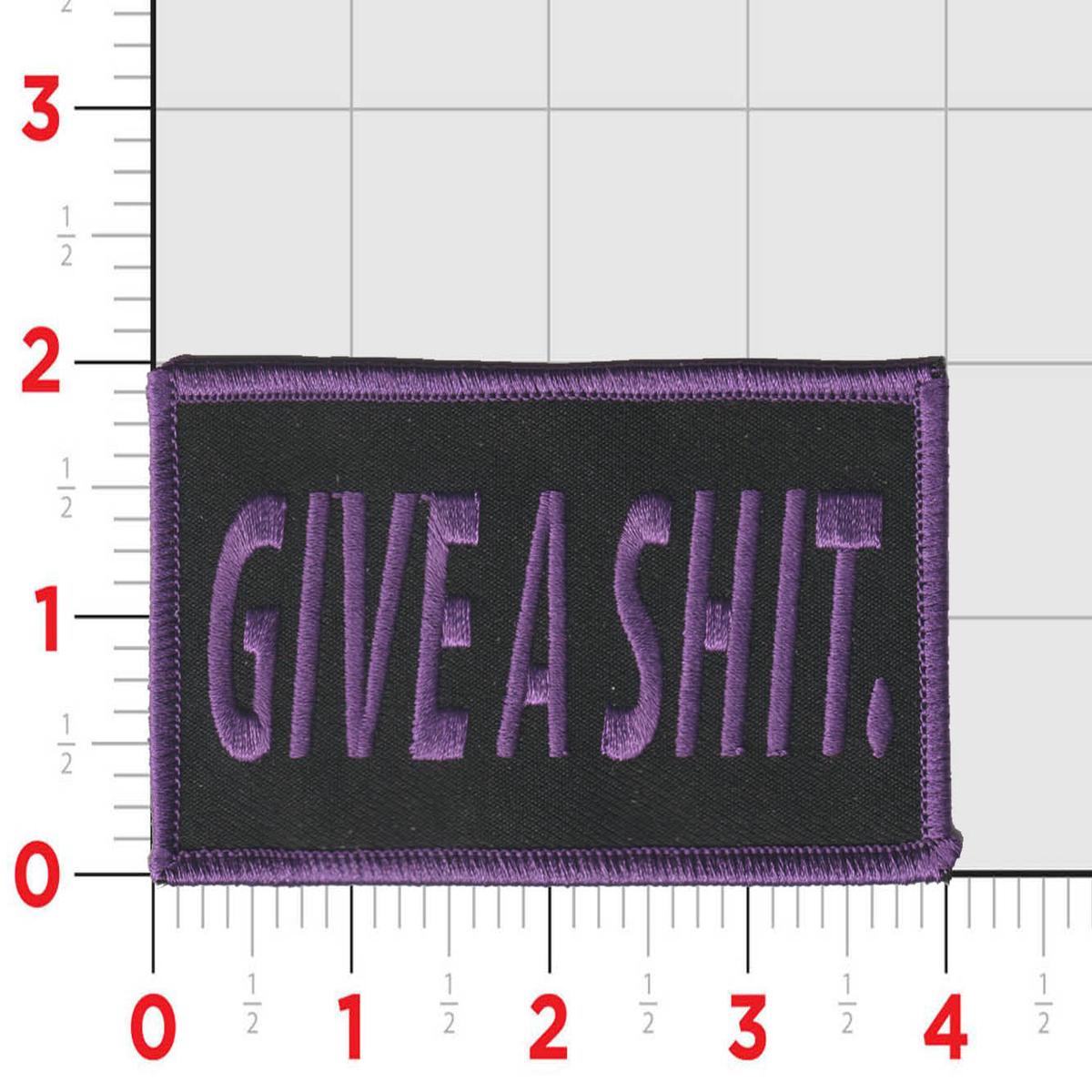 Official VMM-364 Purple Foxes "Give a S*hit" patches