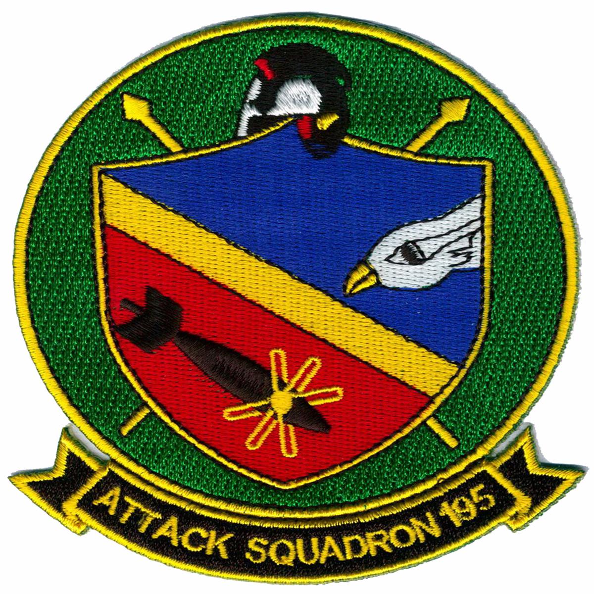 Officially Licensed US Navy VA-195 Dambusters Patch