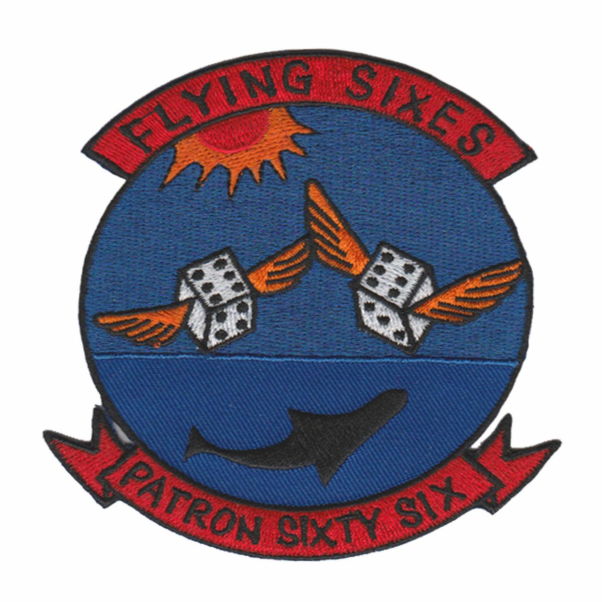Officially Licensed US Navy VP-66 Flying Sixes Patch