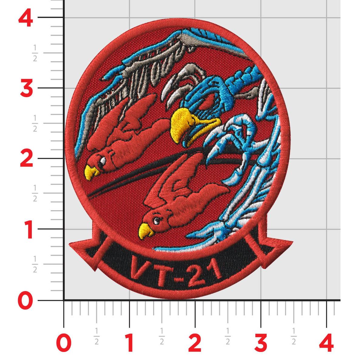 VT-21 Redhawks Bones Patch