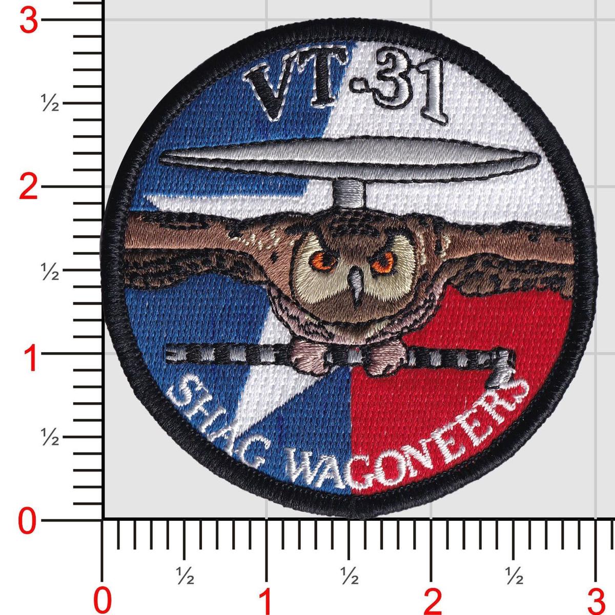 VT-31 Wise Owls E-2 Hawkeye Shad Wagoneers Shoulder Patch