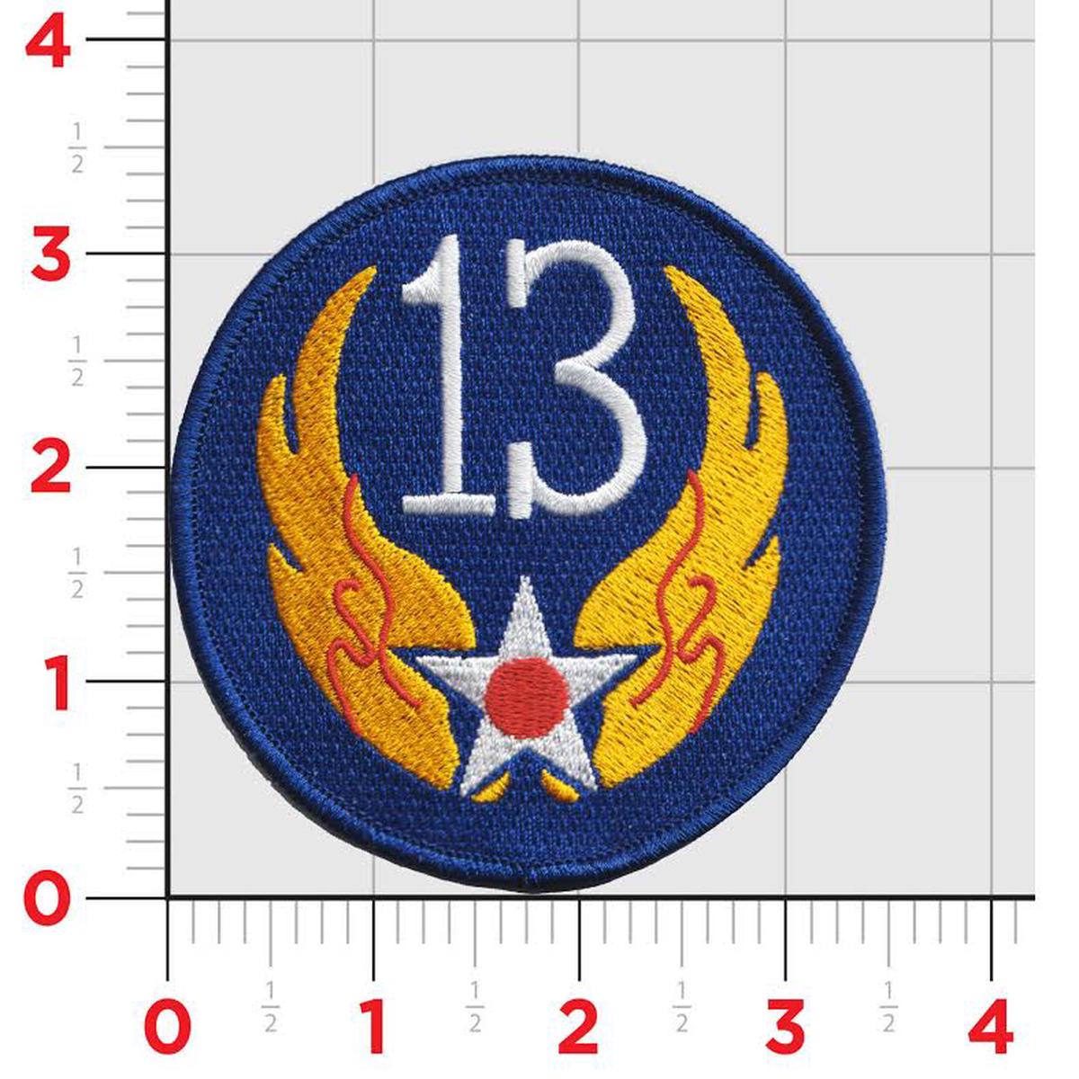 13th Air Force Patch