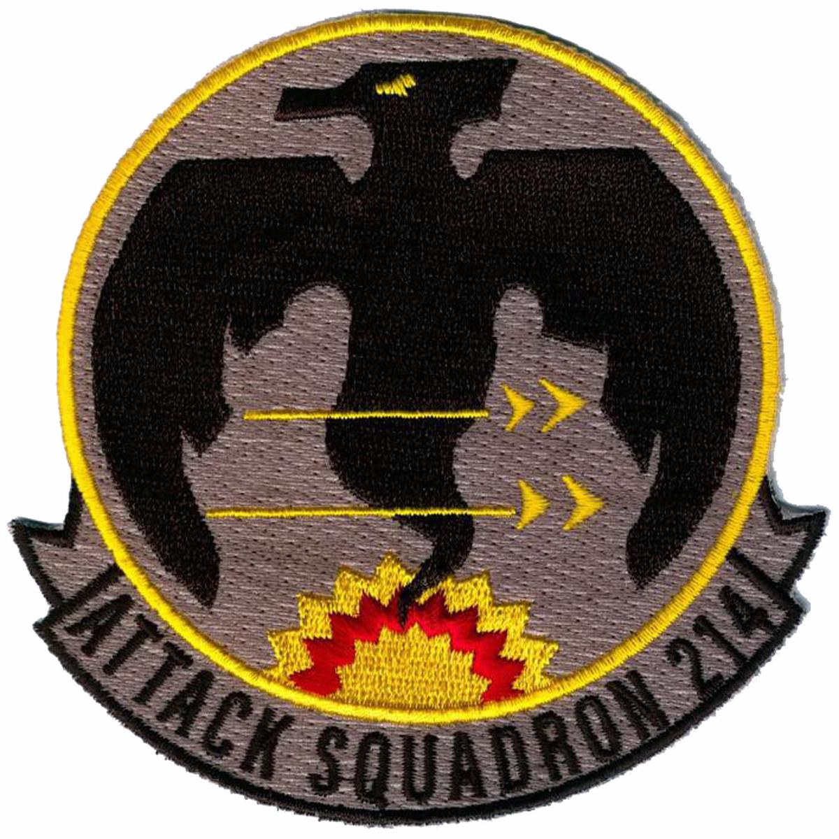 Officially Licensed US Navy VA-214 Volunteers Patch