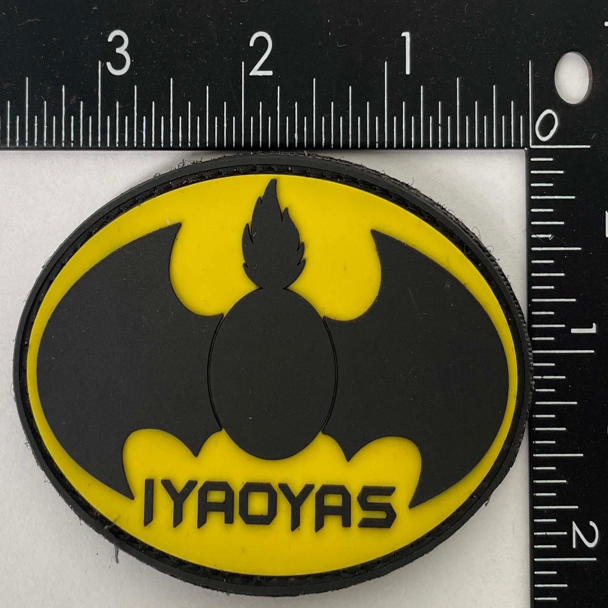 IYAOYAS Batman PVC Patch