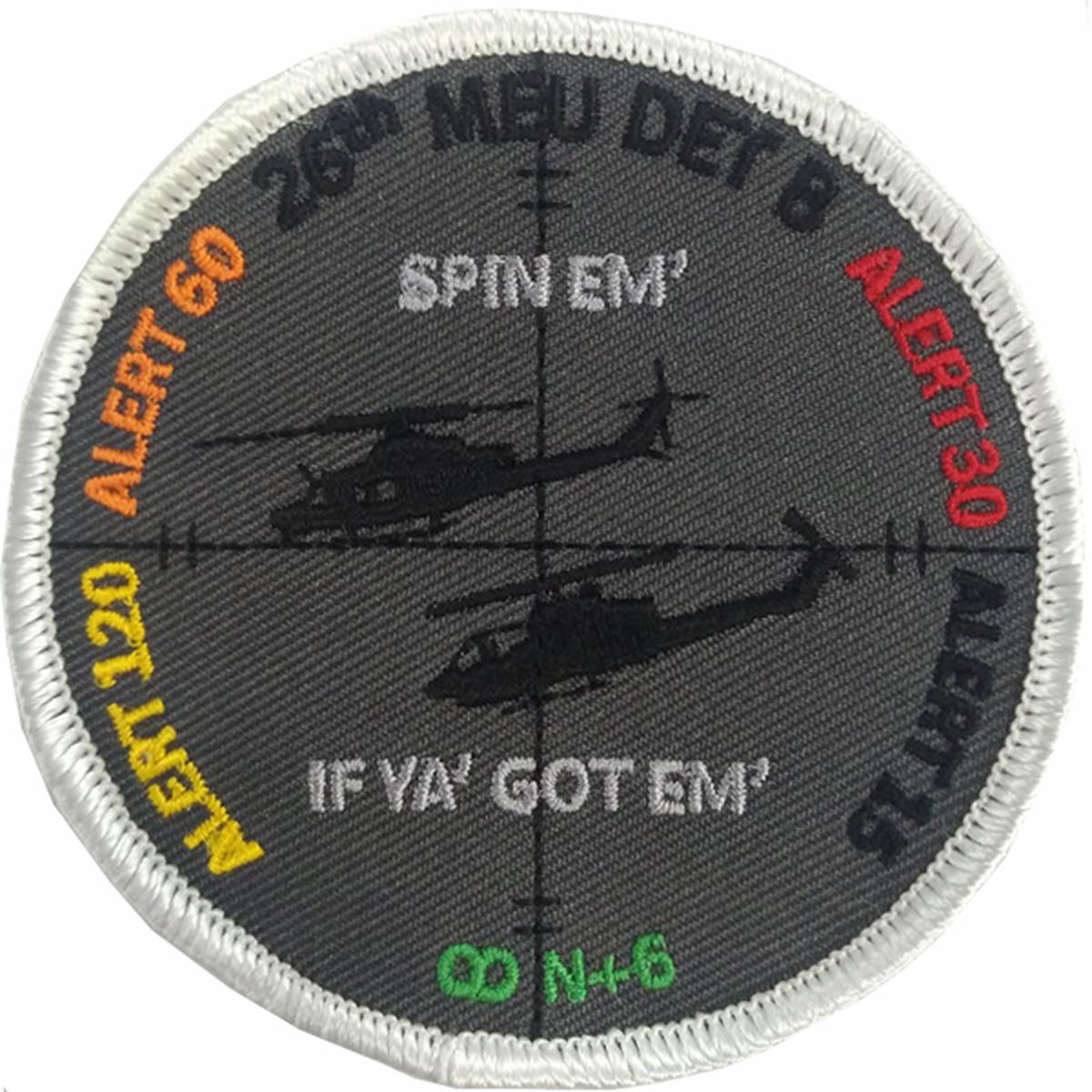Official HMLA-167 26th MEU DET B Shoulder Patch