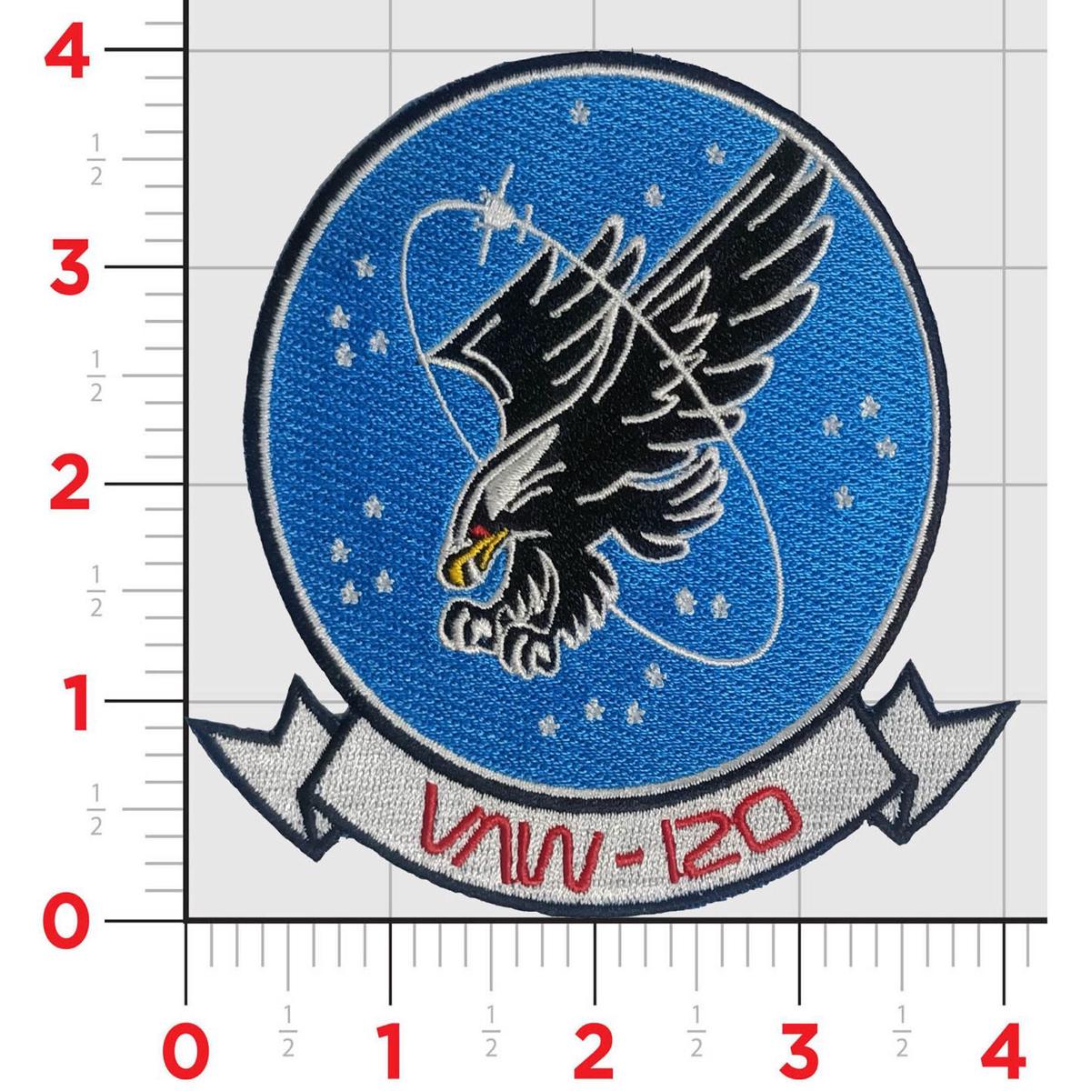 Official VAW-120 Greyhawks Wallops Patch