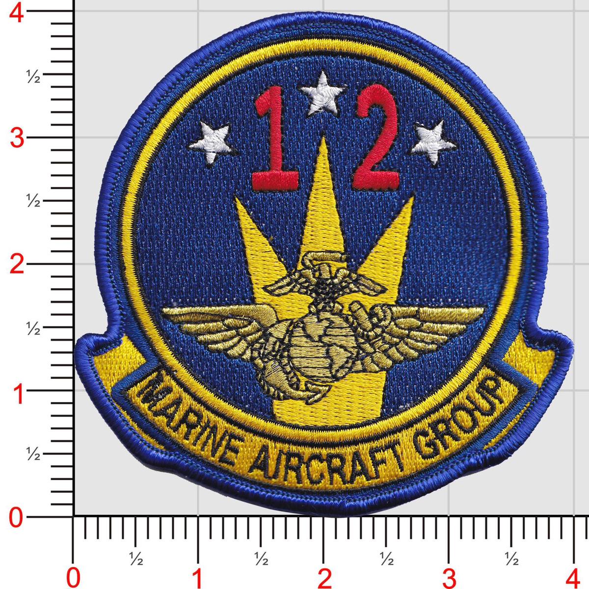 Officially Licensed USMC Marine Air Group MAG-12 2025 patch
