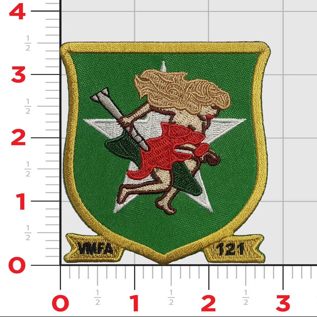 Officially Licensed USMC VMFA-121 WWII Throwback Patch