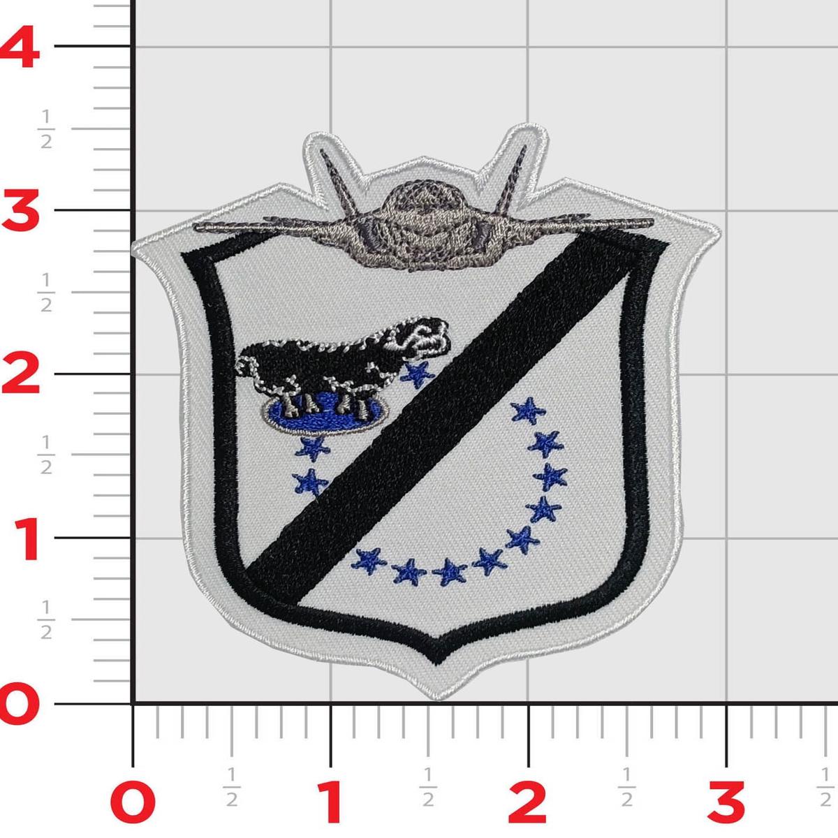 Officially Licensed USMC VMFA-214 Blacksheep Squadron F-35 Patch